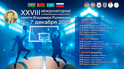 Баскетбол. XXVIII Международные соревнования по баскетболу памяти Владимира Рыженкова